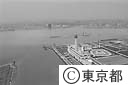 船の科学館上空より大井方面を望む（空撮）