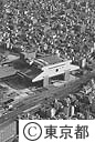 工事中の江戸東京博物館