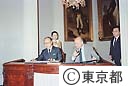 東京・ニューヨーク姉妹提携２５周年のため鈴木知事コッチ市長訪問