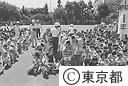 子供たちの避難訓練