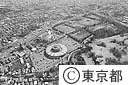 世田谷清掃工場と世田谷市場（空撮）