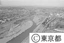 多摩川（空撮）