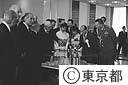 イタリア大統領新宿副都心視察