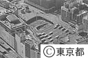 新宿駅西口広場（空撮）