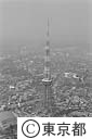 東京タワー（空撮）