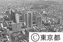 空から見る新宿新都心
