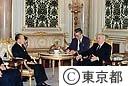 ゴルバチョフ大統領　鈴木知事表敬