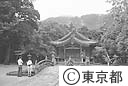 伊豆七島で最大の神社、十三社神社