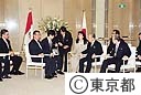 ペルーのフジモリ大統領　鈴木知事を表敬訪問