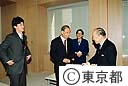 中国人民日報社長　鈴木知事表敬訪問