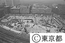 東京国際フォーラム建築現場