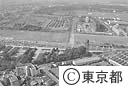 立川駅北口建設中のモノレール