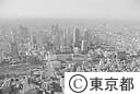 東口から西口ビル群