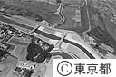 利根運河（空撮）