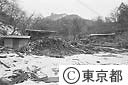 草木ダムの近くの民家