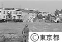 台風による多摩川の決壊