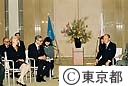ガリ国連事務総長、鈴木知事面会