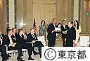 ＮＹ市友好代表団一行、鈴木知事表敬訪問