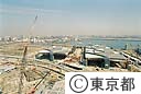 建設が進む、臨海副都心の東京国際展示場