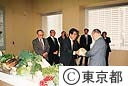 ふるさと野菜供給契約覚書の調印式