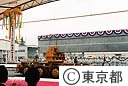 多摩都市モノレールＰＣ軌道桁初出庫式