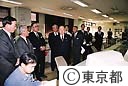 鈴木知事、東部第２管理事務所など視察－下水処理場－