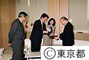 サンチアゴ州知事と鈴木知事