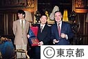 世界都市博中止の了解を得るため、ＮＹジュリアーニ市長を青島知事表敬訪問