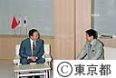 中国大使、青島知事と面会