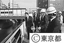 青島知事神田川淀橋現場を視察