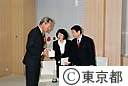 スイス大使と青島知事面会
