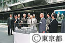 東京国際フォーラムを青島知事視察