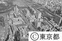 丸の内のビル群（空撮）