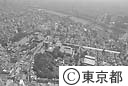 東京都慰霊堂とその周辺（空撮）