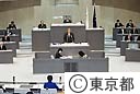 平成１３年第一回都議会定例会開会