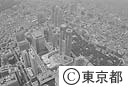 都庁周辺（空撮）