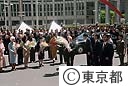 鈴木知事の退庁式