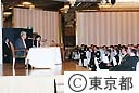 米国商工会議所午餐会で石原知事講演