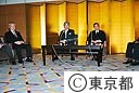 石原知事と河野日本陸上競技連盟会長の会談　「東京マラソン」開催へ基本合意
