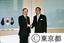 ＥＵ大使の石原知事表敬