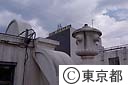 豊島病院、本館屋上の飾り