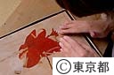 カナダ人木版画家（デービッド・ブル氏）