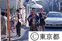 ちんどん屋さん（菊の家・大井勘至さん）