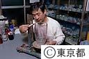 江戸切子をカットするための割り出し