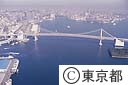 台場上空からレインボーブリッジ