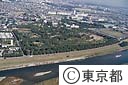 多摩川と健康センター