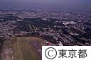 調布飛行場から大沢方向