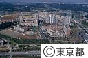 宮上中学校と住宅