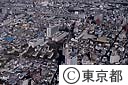 養育院と大山地区（空撮）