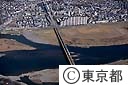 小田急線と多摩川